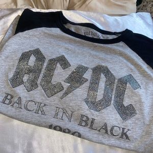 AC/DC vintage band tshirt 🖤⚡️🎸